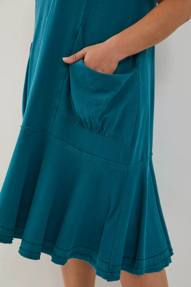 Saturday Sunday Anthropologie Joella Midi Dress