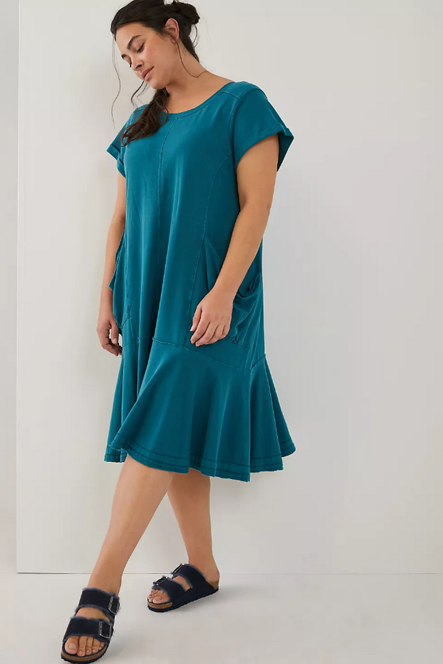 Saturday Sunday Anthropologie Joella Midi Dress