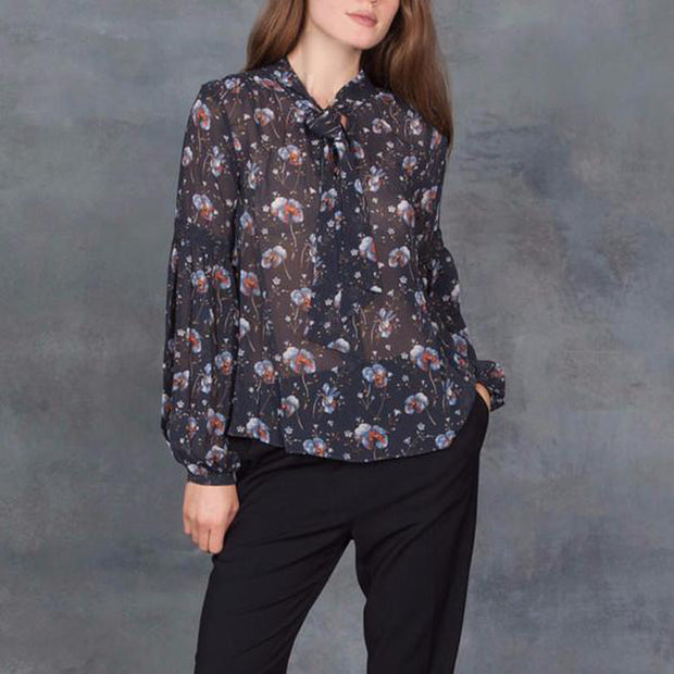 Ulla Johnson Mimi Floral Printed Blouse Top S-4 NWT