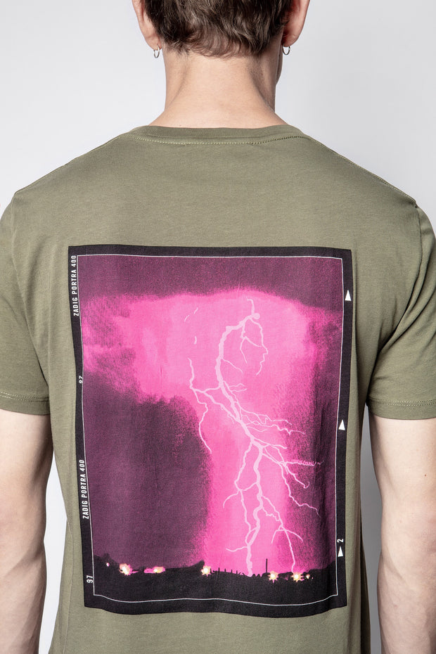 Zadig & Voltaire Men's Ted Photoprint CDF T-shirt