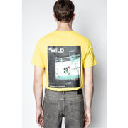 Zadig & Voltaire Men's Ted Photoprint Wild T-shirt