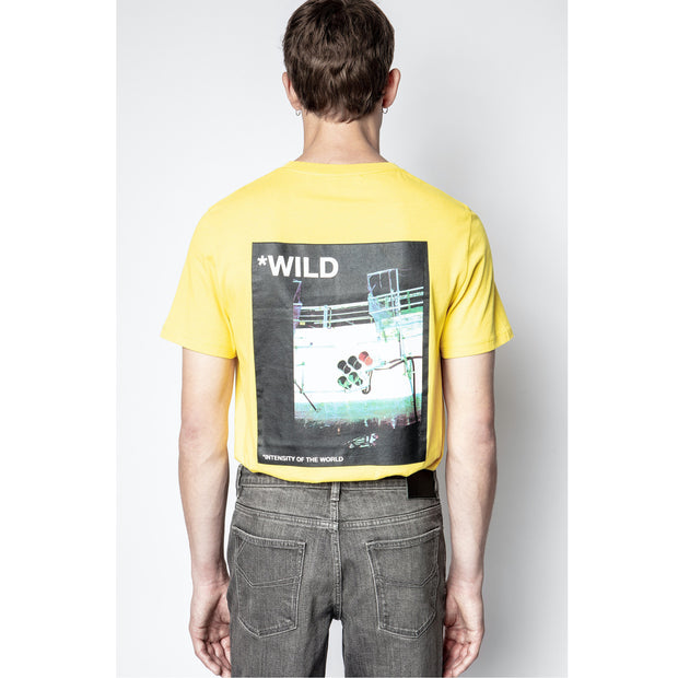 Zadig & Voltaire Men's Ted Photoprint Wild T-shirt