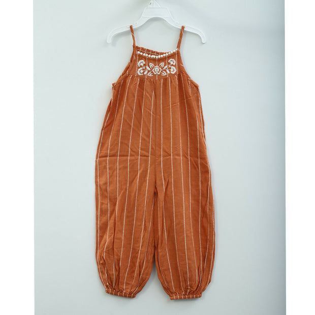 White Chocolate Kids Girl Toddler Jumpsuit 5-6 Year