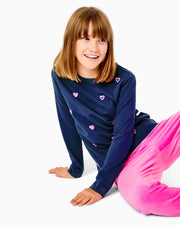 Lilly Pulitzer Kids Girls Mini Rami Sweatshirt Top