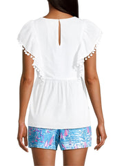 Lilly Pulitzer Raquelle Blouse Top