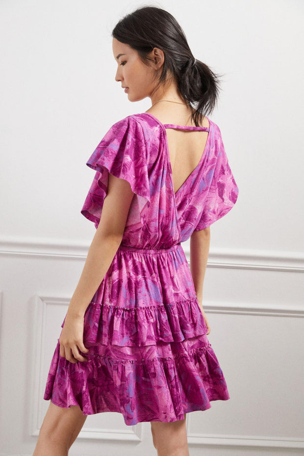 Daily Practice by Anthropologie Tiered Ruffle Mini Dress