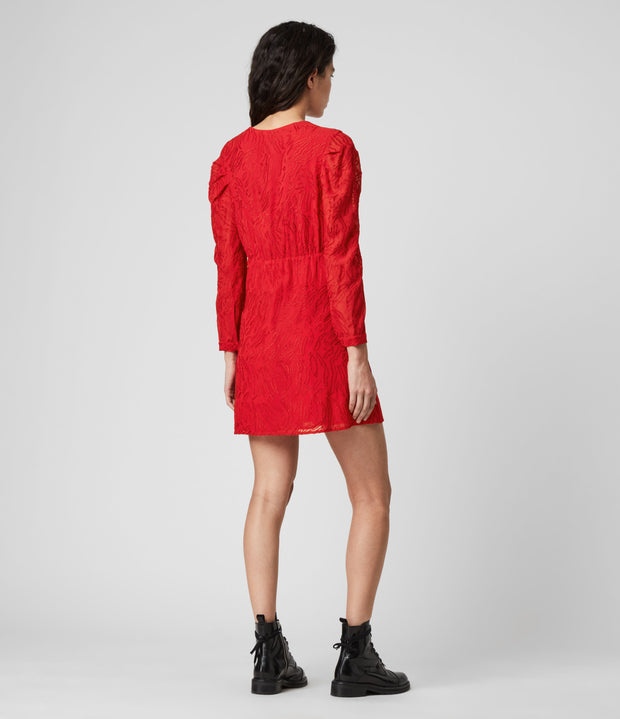 All saints Rosi Ani Shift Mini Dress S-6