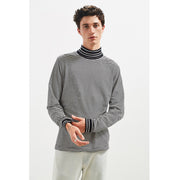 Urban Outfitters Men's Striped Turtleneck Long Sleeve T-Shirt XL