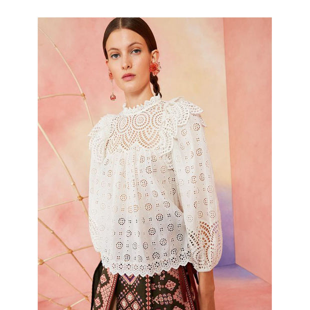 Ulla Johnson Holland Blouse Top