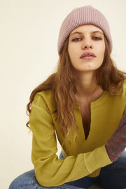 BDG Urban Outfitters Corey Notched Thermal Cropped Top XS