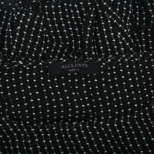 All Saints Spitalfields London Embroidered Blouse Top M
