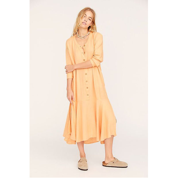 Free People Mathilda Midi Dress