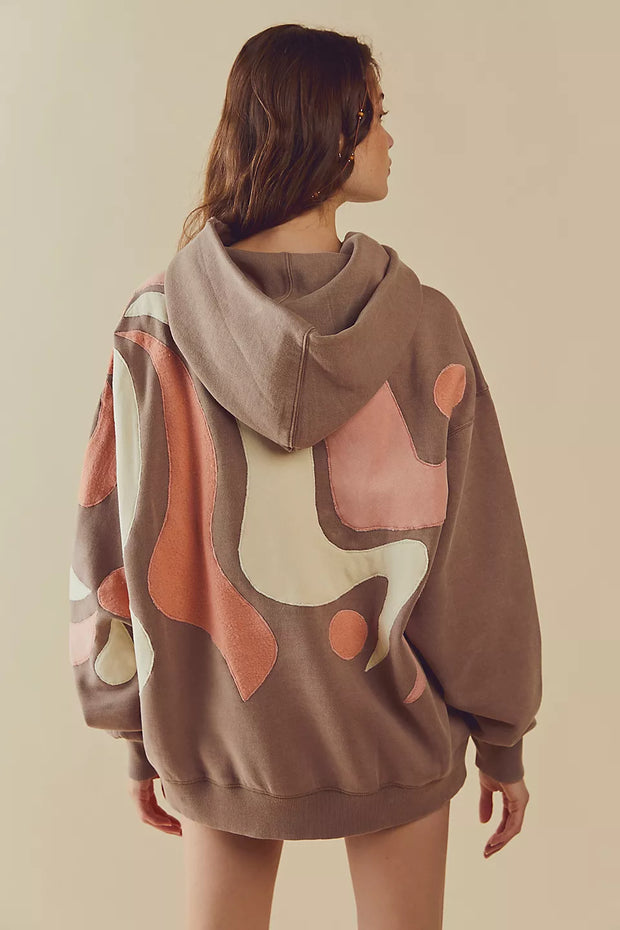 Free People We The Free It's A Vibe Hoodie Top