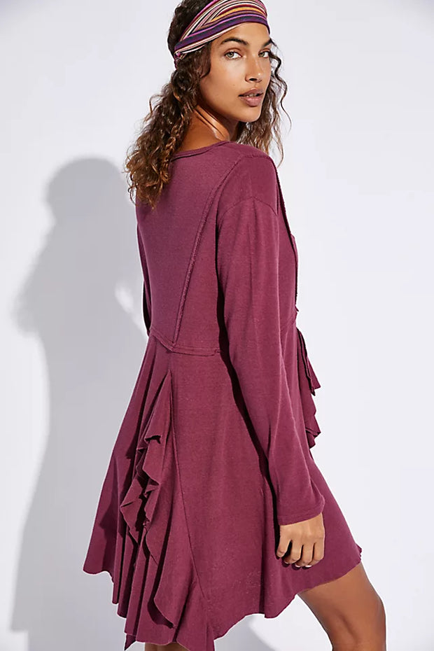 Free People FP Beach Palm Tunic Mini Dress