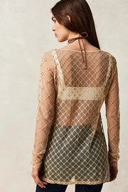 Free People Cross My Heart Tunic Top
