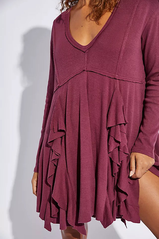 Free People FP Beach Palm Tunic Mini Dress
