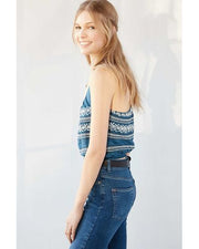 Ecote Urban Outfitters Cara Cami Embroidered Tank Top S