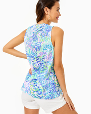 Lilly Pulitzer Essie Shell Of A Party Tank Top