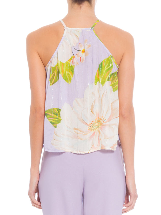 Farm Rio Anthropologie Swing Tank Blouse Top
