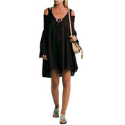 IRO Enya Cutout Gauze Mini Dress S 36
