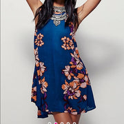 Free People Paint The Sun Slip Tunic Dress