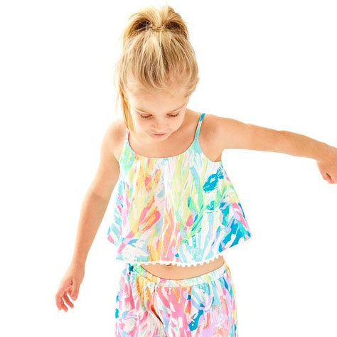 Lilly Pulitzer Girls Mini Franni Top S