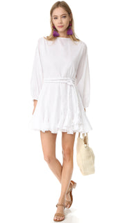 Rhode Ella Resort Solid Mini Dress L