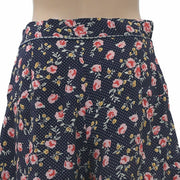 SoulCal & Co Floral Printed Blue Shorts XXS/XS