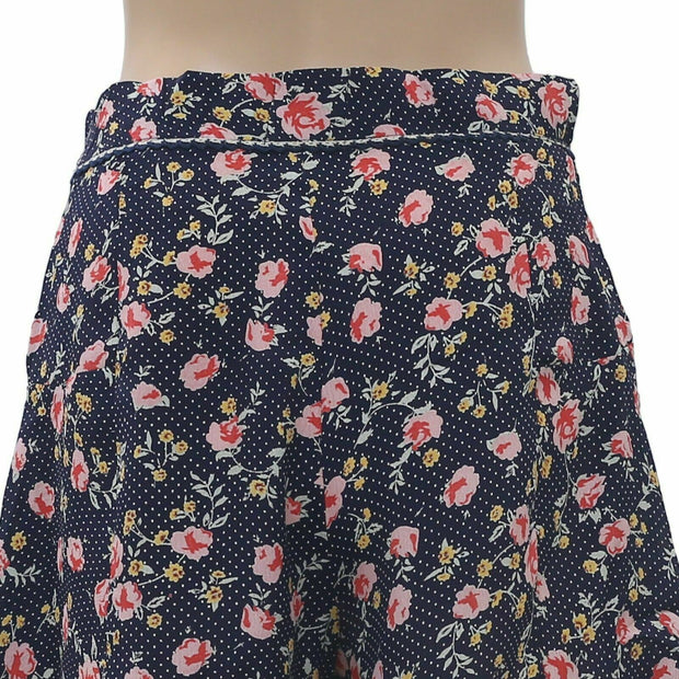 SoulCal & Co Floral Printed Blue Shorts XXS/XS