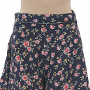 SoulCal & Co Floral Printed Blue Shorts XXS/XS