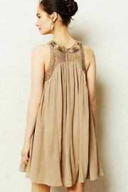 Moulinette Soeurs Anthropologie Sonora Embellished Tunic Dress