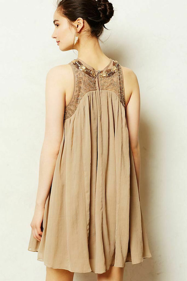 Moulinette Soeurs Anthropologie Sonora Embellished Tunic Dress