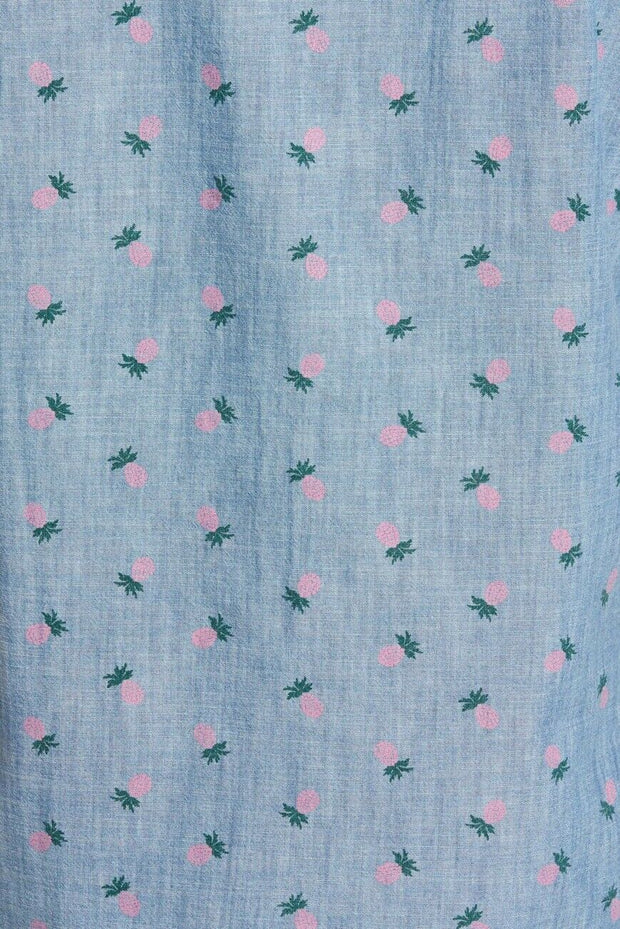 BONOBOS Riviera Standard Fit Pineapple Print "HAWAIIAN" Sport Men's Shirt