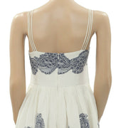 Monsoon Lace Embroidered Slip Dress