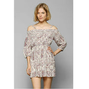 Ecote Urban Outfitters Gauze Printed Mini Dress S