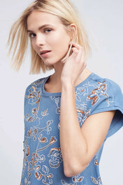 Akemi + Kin Anthropologie Hildie Teen Blouse Top S