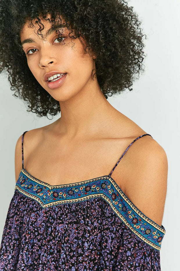 Pins &amp; Needles Urban Outfitters 印花衬衫上衣 S