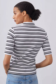 Maeve Anthropologie 小高领罗纹衬衫上衣
