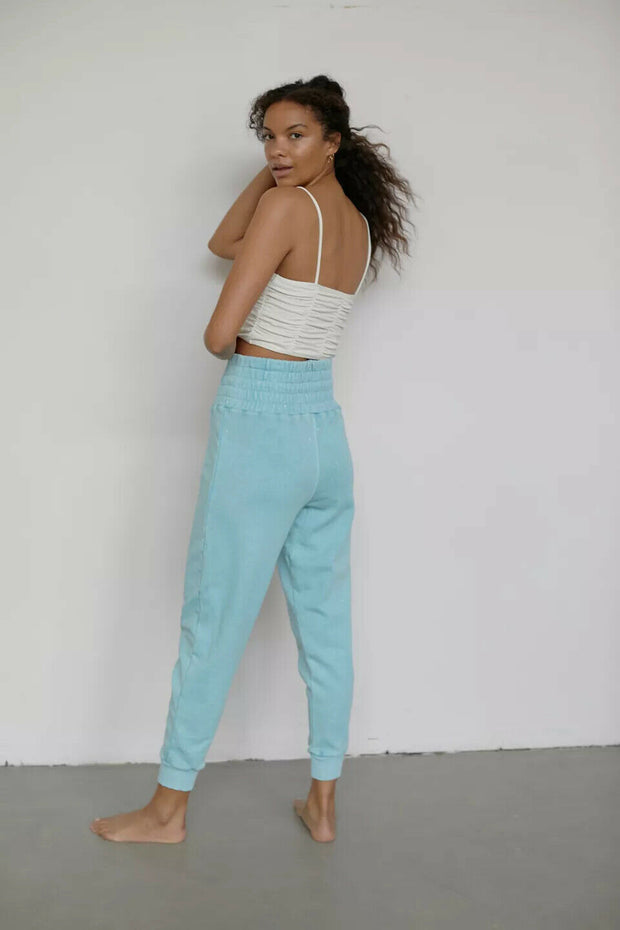 Out From Under Urban Outfitters Tyson Smocked Waist Jogger Pants L