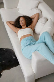 Out From Under Urban Outfitters Tyson Smocked Waist Jogger Pants L