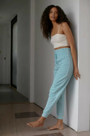 Out From Under Urban Outfitters Tyson Smocked Waist Jogger Pants L