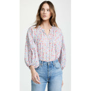 Something Navy Long Sleeve Flowy Buttondown Top S