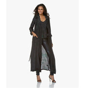 Mes Demoiselles Paris Kimono Jurk Moldavite Coat Coverup Top S 38