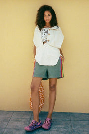 Kimchi Blue Urban Outfitters Embroidered Boxer Shorts S