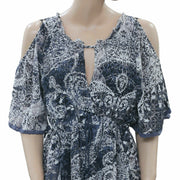 Free People Love Birds Floral Printed Tunic Dress M