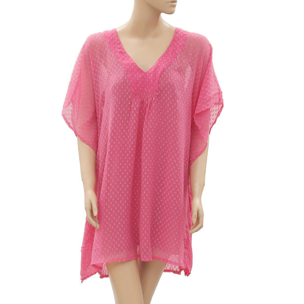 Free People Dot Embroidered Tunic Dress