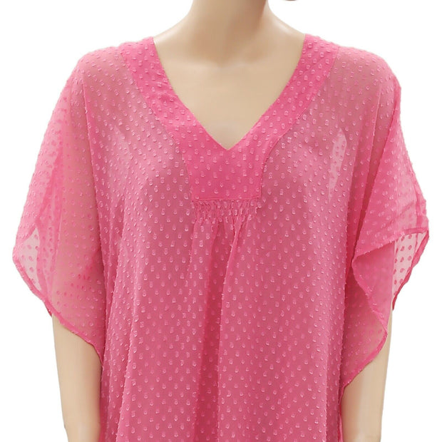 Free People Dot Embroidered Tunic Dress