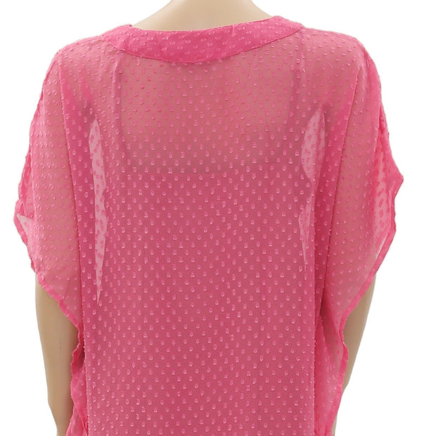 Free People Dot Embroidered Tunic Dress