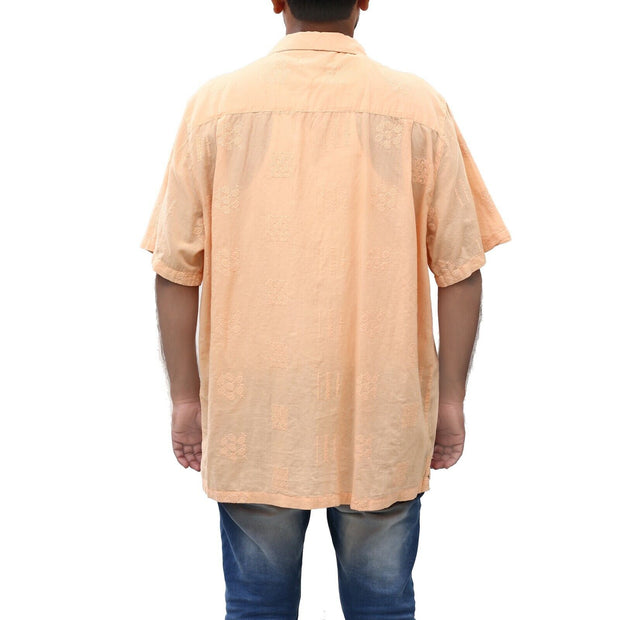 Urban Outfitters UO Men's Embroidered Button-Down Shirt Top S