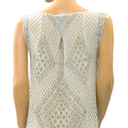 Mes Demoiselles Shimmer Printed Shift Tunic Dress